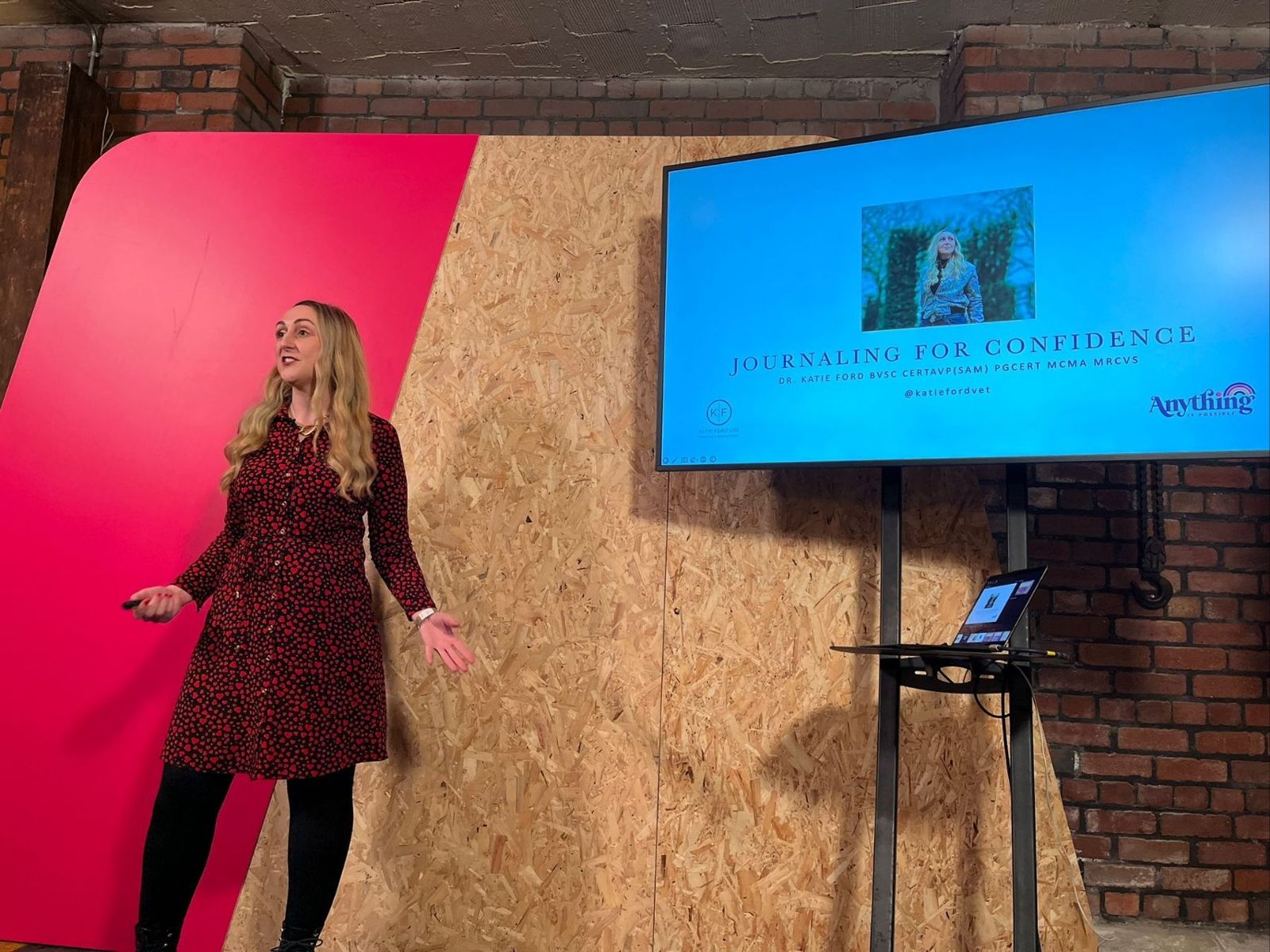 Speaking at Anything Is Possible 2023 alongside some incredible names...